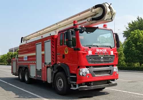 25米舉高噴射消防車